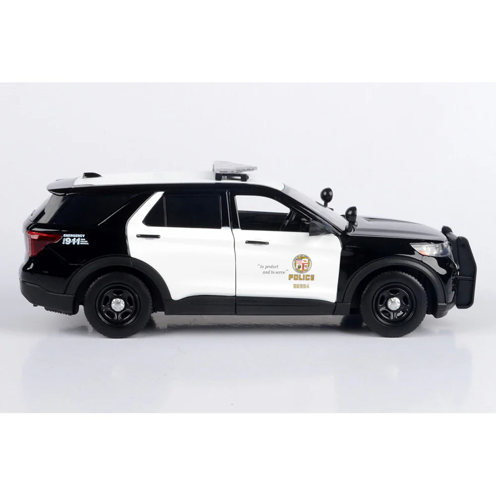 LAPD Police Interceptor 2022 Ford Utility Koleksiyonluk Model Araba