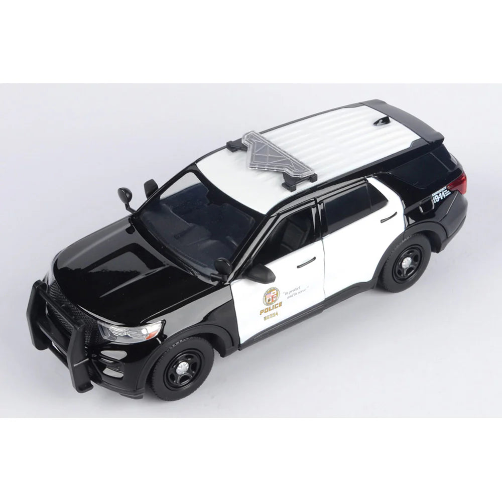LAPD Police Interceptor 2022 Ford Utility Koleksiyonluk Model Araba