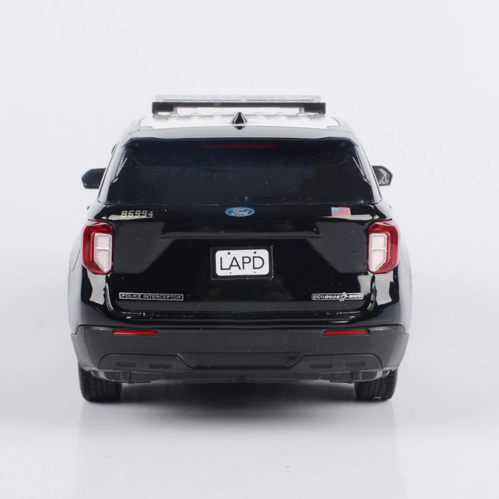 LAPD Police Interceptor 2022 Ford Utility Koleksiyonluk Model Araba